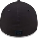 casquette-courbee-bleue-marine-ajustee-avec-logo-bleu-marine-39thirty-league-essential-los-angeles-dodgers-mlb-new-era