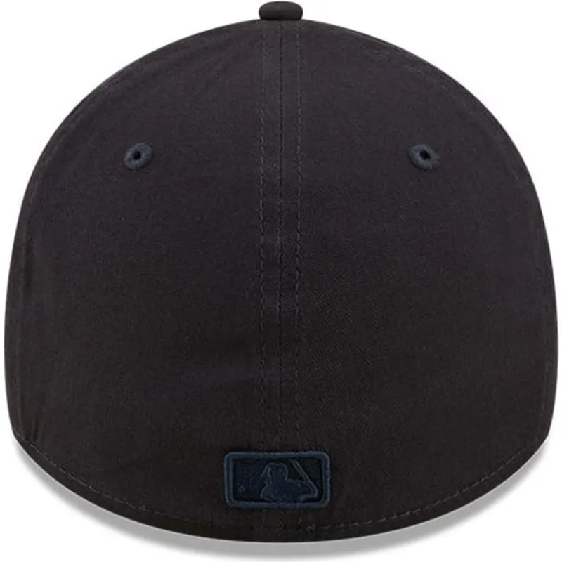 petten-gebogen-marineblauw-fitted-39thirty-league-essential-van-los-angeles-dodgers-mlb-van-new-era
