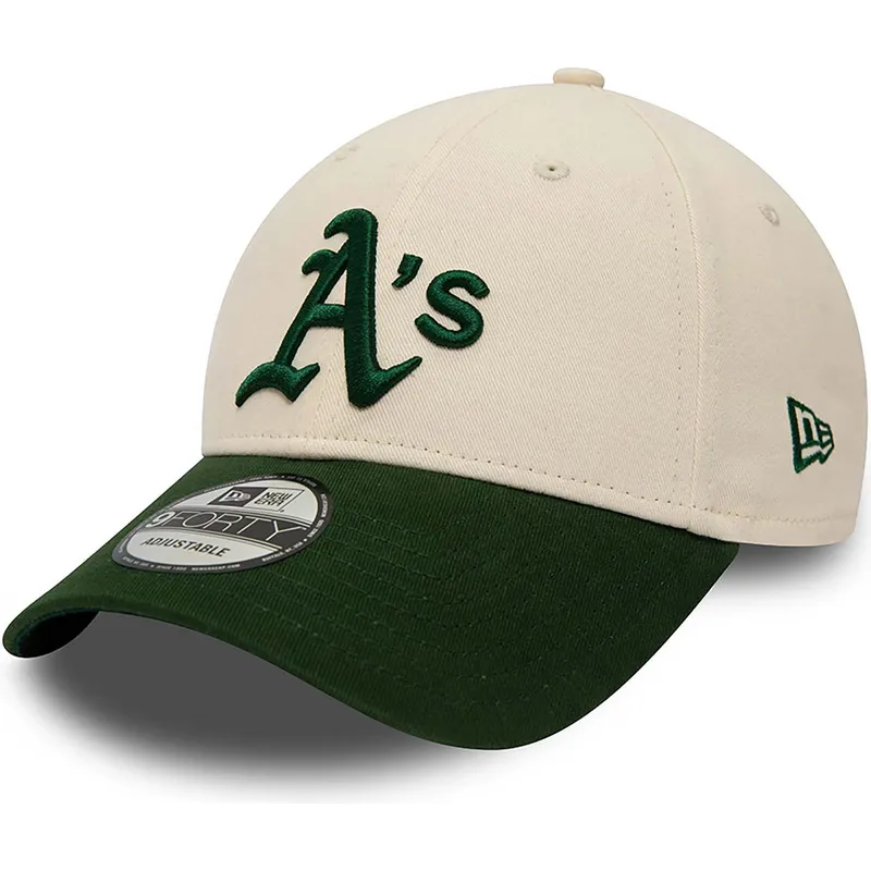 petten-gebogen-beige-verstelbaar-9forty-van-oakland-athletics-mlb-van-new-era petten-gebogen-beige-verstelbaar-9forty-van-oakland-athletics-mlb-van-new-era