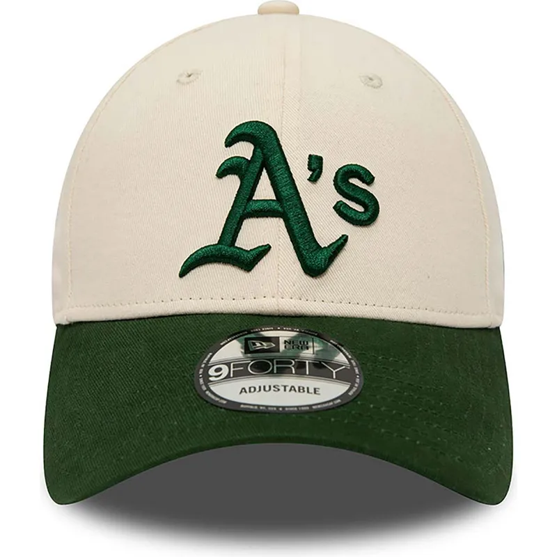 petten-gebogen-beige-verstelbaar-9forty-van-oakland-athletics-mlb-van-new-era petten-gebogen-beige-verstelbaar-9forty-van-oakland-athletics-mlb-van-new-era