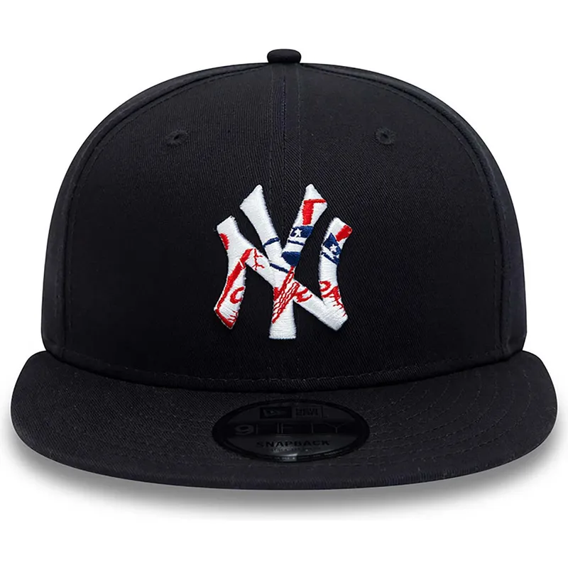 petten-plat-marineblauw-snapback-9fifty-team-infill-van-new-york-yankees-mlb-van-new-era