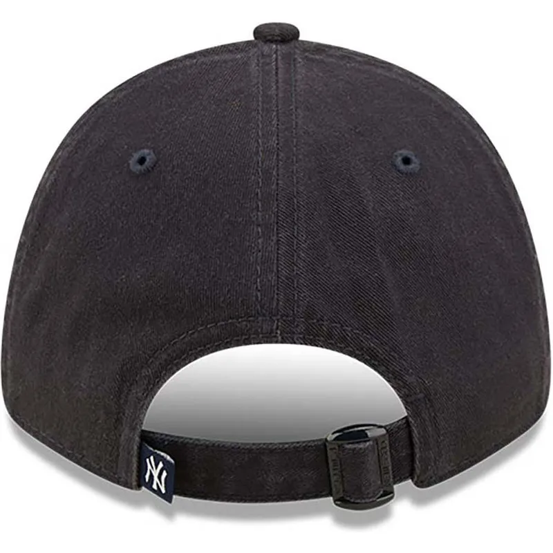 petten-gebogen-marineblauw-verstelbaar-9forty-flower-van-new-york-yankees-mlb-van-new-era