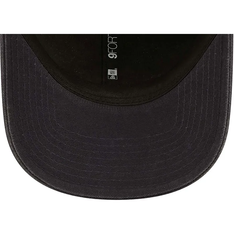 petten-gebogen-marineblauw-verstelbaar-9forty-flower-van-new-york-yankees-mlb-van-new-era