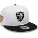 petten-plat-wit-snapback-9fifty-crown-patches-super-bowl-xv-van-las-vegas-raiders-nfl-van-new-era
