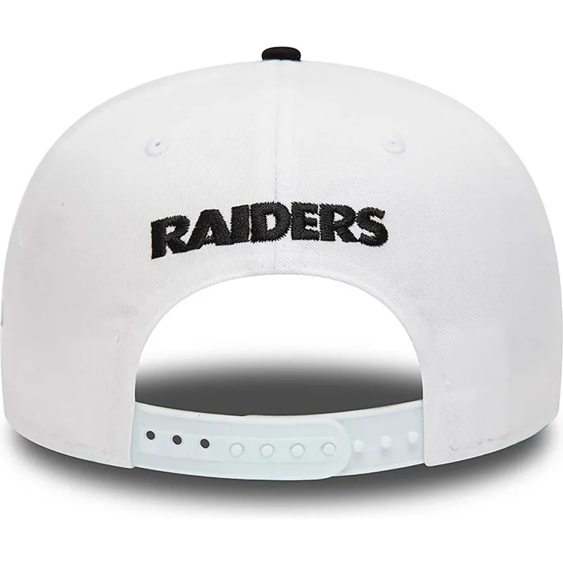 petten-plat-wit-snapback-9fifty-crown-patches-super-bowl-xv-van-las-vegas-raiders-nfl-van-new-era