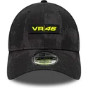 petten-gebogen-zwart-verstelbare-band-valentino-rossi-vr46-9forty-all-over-print-van-valentino-rossi-vr46-motogp-van-new-era