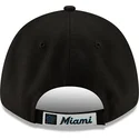 casquette-courbee-noire-ajustable-9forty-the-league-miami-marlins-mlb-new-era