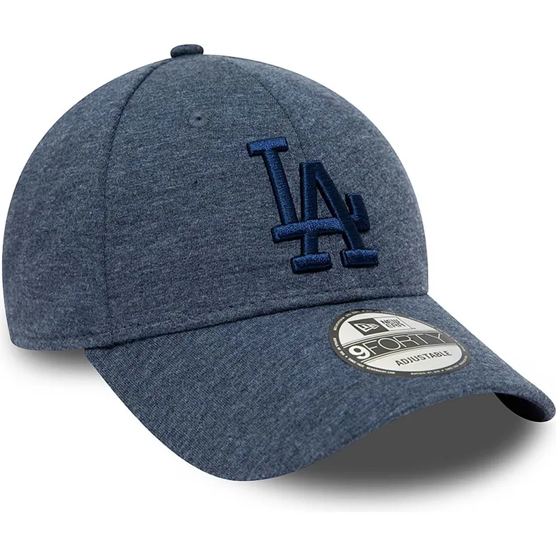 petten-gebogen-marineblauw-verstelbare-band-9forty-tonal-jersey-van-los-angeles-dodgers-mlb-van-new-era