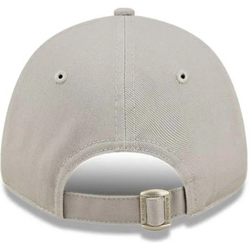 petten-gebogen-beige-verstelbaar-voor-kinderen-9forty-league-essential-van-chicago-white-sox-mlb-van-new-era