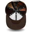 petten-plat-bruin-verstelbaar-9fifty-patch-panel-van-los-angeles-dodgers-mlb-van-new-era