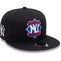 petten-plat-marineblauw-snapback-9fifty-diamond-patch-van-new-york-yankees-mlb-van-new-era