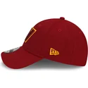 casquette-courbee-rouge-ajustable-9forty-the-league-washington-commanders-nfl-new-era