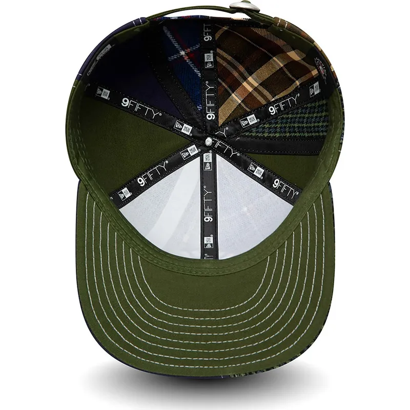 Pepper Tree Cappello Piatto A 6 Pannelli Gatsby Ivy Driving Newsboy Baker Boy Cabbie Beret Hat Lana Misto Tre Colori L 129729941