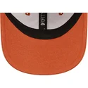 petten-gebogen-oranje-verstelbaar-voor-kinderen-9forty-league-essential-van-new-york-yankees-mlb-van-new-era