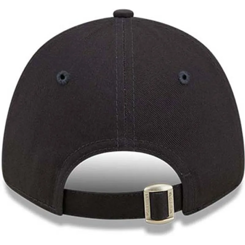 petten-gebogen-marineblauw-verstelbare-band-voor-kinderen-marron-9forty-league-essential-van-los-angeles-dodgers-mlb-van-new-era