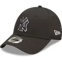 petten-gebogen-zwart-verstelbare-band-9forty-team-outline-van-new-york-yankees-mlb-van-new-era