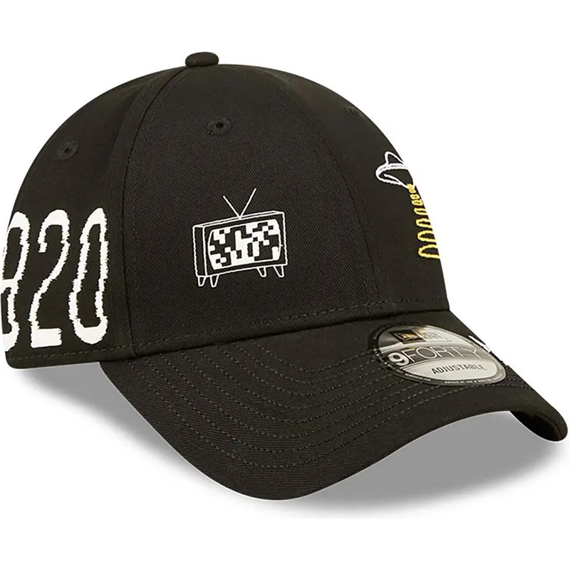 petten-gebogen-zwart-verstelbaar-new-york-9forty-graphic-van-new-era