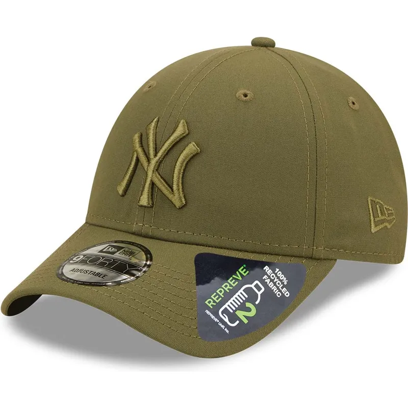 petten-gebogen-groen-snapback-9forty-repreve-van-new-york-yankees-mlb-van-new-era petten-gebogen-groen-snapback-9forty-repreve-van-new-york-yankees-mlb-van-new-era
