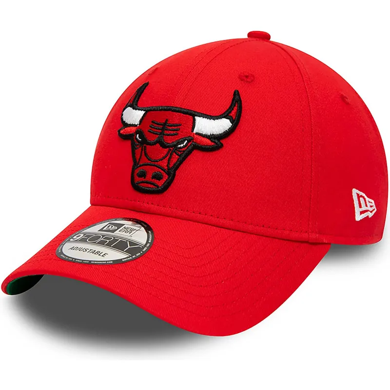 petten-gebogen-rood-verstelbaar-9forty-team-side-patch-van-chicago-bulls-nba-van-new-era petten-gebogen-rood-verstelbaar-9forty-team-side-patch-van-chicago-bulls-nba-van-new-era