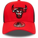 petten-gebogen-rood-snapback-a-frame-camo-infill-van-chicago-bulls-nba-van-new-era