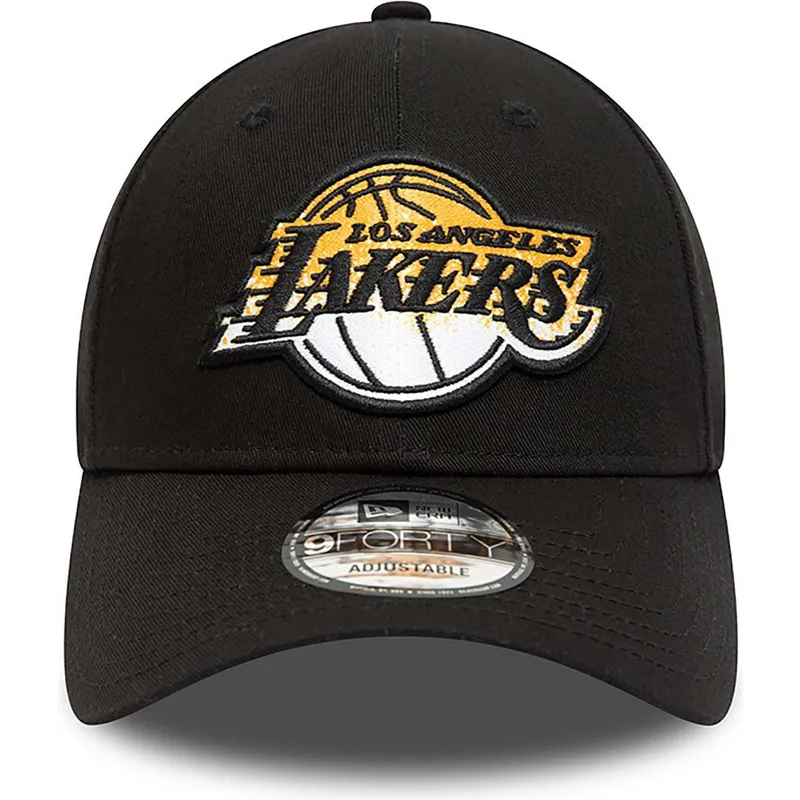 petten-gebogen-zwart-verstelbaar-9forty-gradient-infill-van-los-angeles-lakers-nba-van-new-era