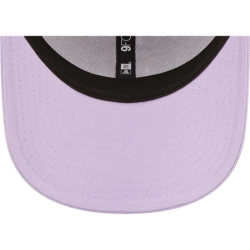petten-gebogen-paars-verstelbare-band-9forty-league-essential-van-new-york-yankees-mlb-van-new-era