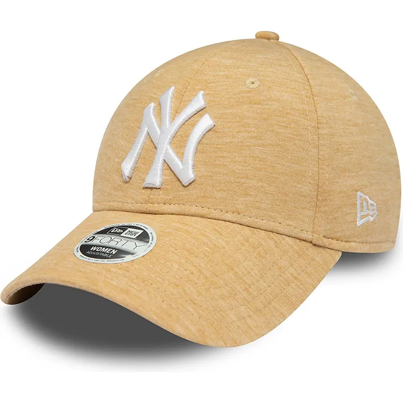 petten-gebogen-beige-verstelbaar-9forty-jersey-van-new-york-yankees-mlb-van-new-era petten-gebogen-beige-verstelbaar-9forty-jersey-van-new-york-yankees-mlb-van-new-era