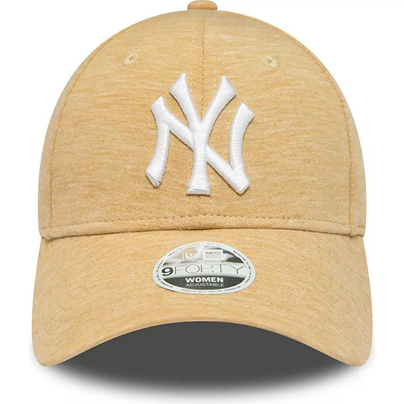 New Era 60298625 Jersey 9FORTY New York Yankees Cap Beige Man