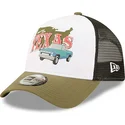 petten-gebogen-groen-snapback-a-frame-van-new-era