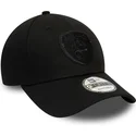 petten-gebogen-zwart-verstelbaar-9forty-cotton-van-league-of-ireland-premier-division-van-new-era