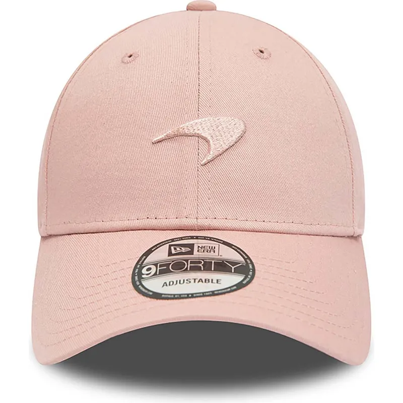 petten-gebogen-roze-verstelbaar-9forty-seasonal-van-mclaren-racing-formula-1-van-new-era