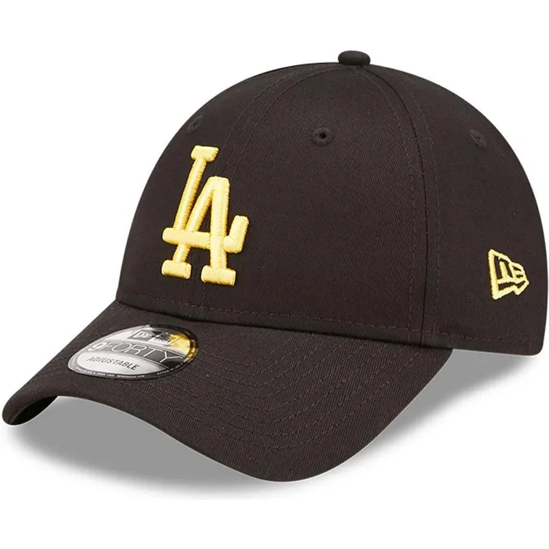 petten-gebogen-zwart-verstelbaar-9forty-league-essential-van-los-angeles-dodgers-mlb-van-new-era petten-gebogen-zwart-verstelbaar-9forty-league-essential-van-los-angeles-dodgers-mlb-van-new-era
