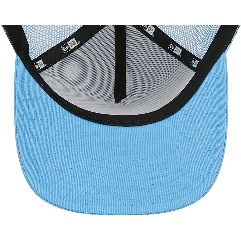 petten-gebogen-blauw-snapback-a-frame-tonal-mesh-van-los-angeles-dodgers-mlb-van-new-era