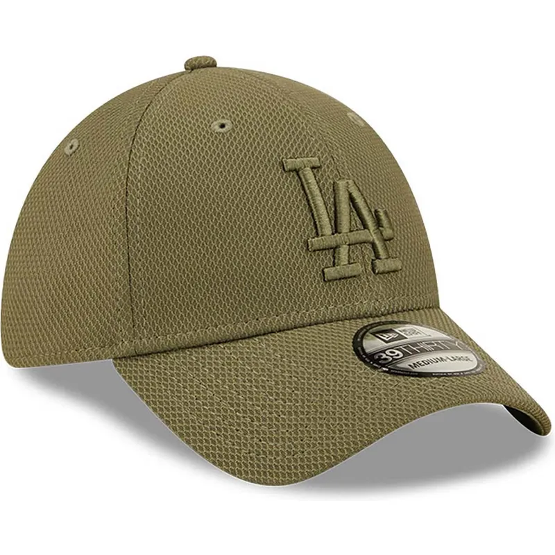 petten-gebogen-groen-fitted-39thirty-diamond-era-van-los-angeles-dodgers-mlb-van-new-era