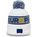 mutsen-pompom-wit-cuff-friday-bobble-van-ryder-cup-europe-van-new-era