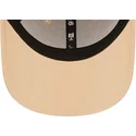 petten-gebogen-beige-verstelbare-band-9forty-league-essential-van-new-york-yankees-mlb-van-new-era