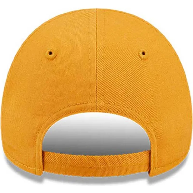 petten-gebogen-oranje-verstelbaar-voor-kinderen-9forty-league-essential-van-new-york-yankees-mlb-van-new-era