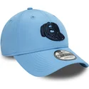 petten-gebogen-blauw-verstelbaar-9forty-historic-van-new-era