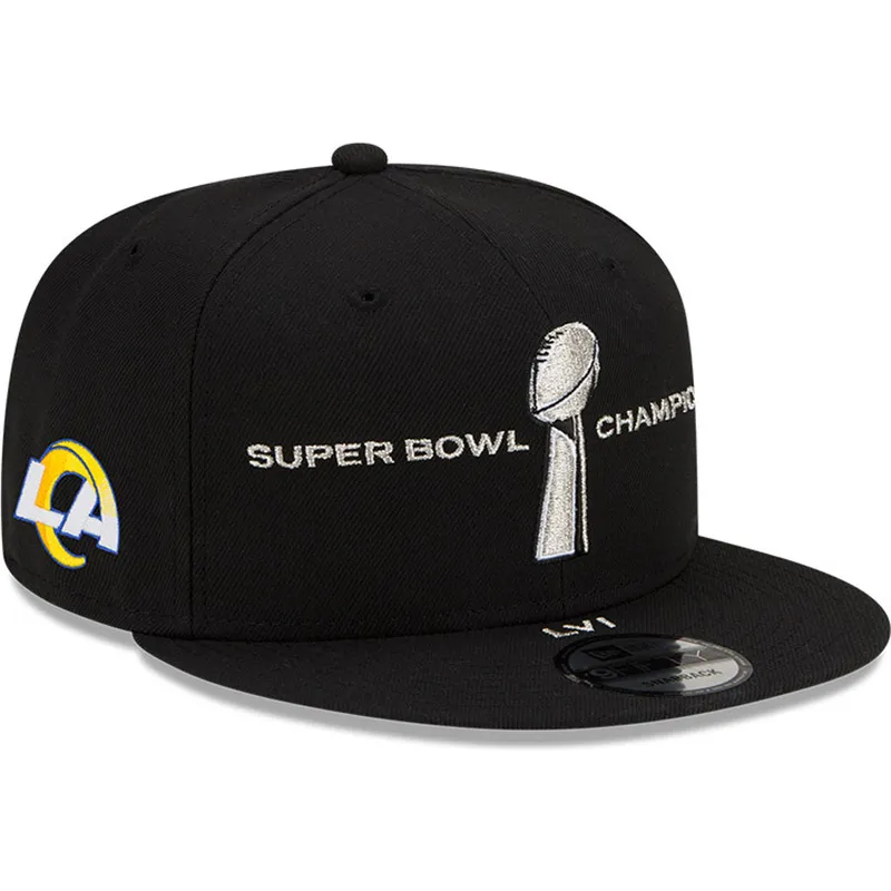 petten-plat-zwart-snapback-9fifty-parade-super-bowl-champions-lvi-2022-van-los-angeles-rams-nfl-van-new-era