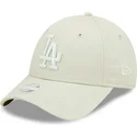 petten-gebogen-groen-verstelbare-band-claro-claro-9forty-league-essential-van-los-angeles-dodgers-mlb-van-new-era