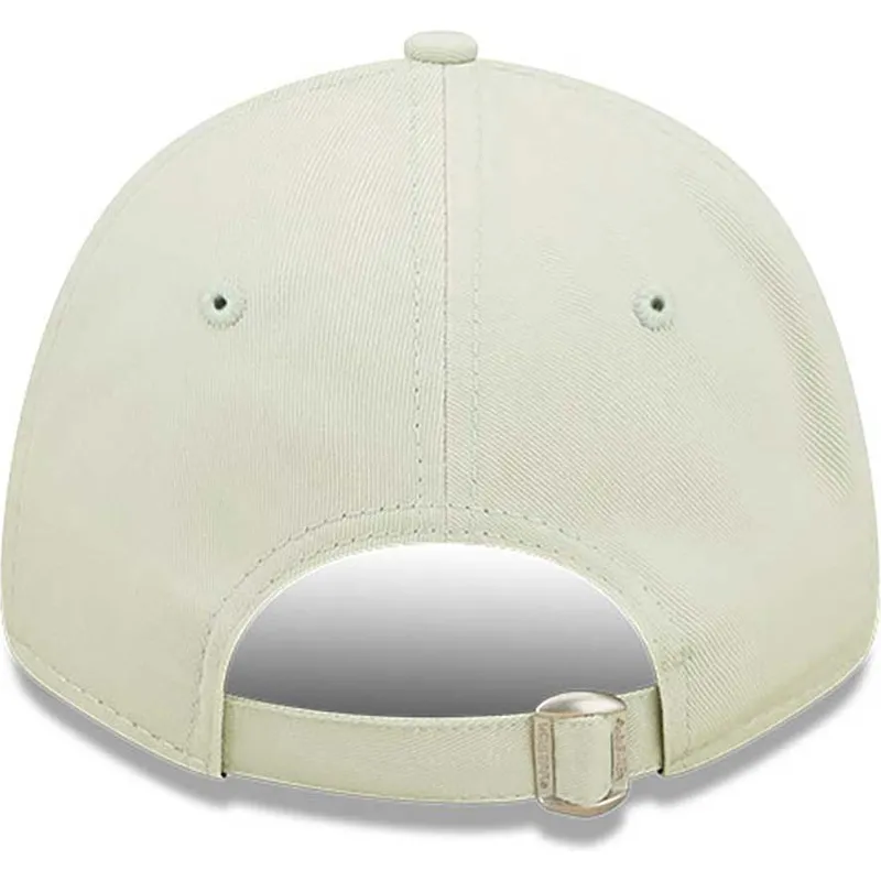 petten-gebogen-groen-verstelbaar-9forty-league-essential-van-los-angeles-dodgers-mlb-van-new-era