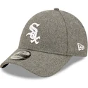 petten-gebogen-grijs-verstelbaar-9forty-the-league-melton-van-chicago-white-sox-mlb-van-new-era