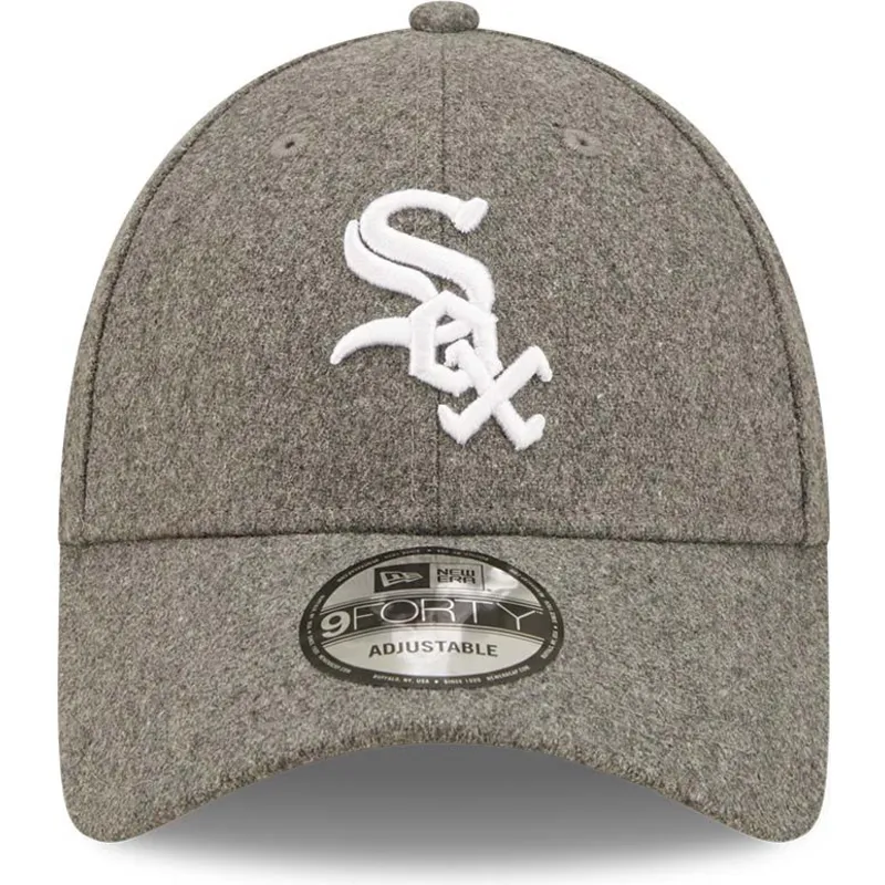 petten-gebogen-grijs-verstelbaar-9forty-the-league-melton-van-chicago-white-sox-mlb-van-new-era