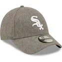 petten-gebogen-grijs-verstelbaar-9forty-the-league-melton-van-chicago-white-sox-mlb-van-new-era