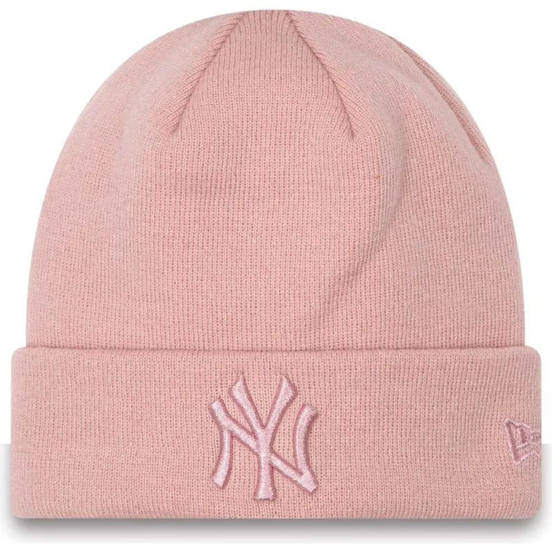 mutsen-roze-rosa-cuff-metallic-van-new-york-yankees-mlb-van-new-era