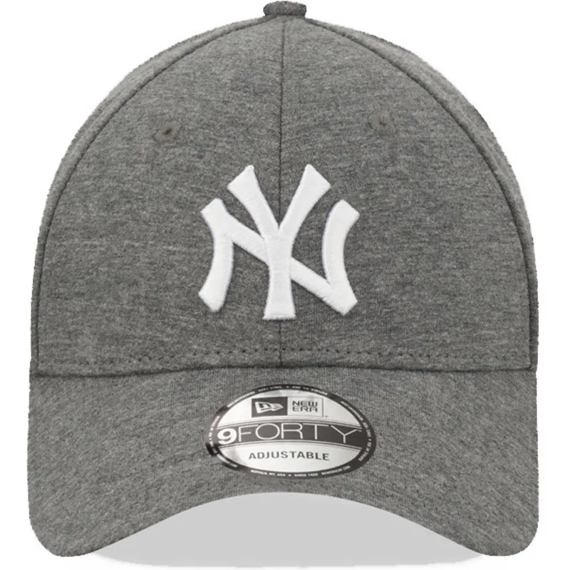 petten-gebogen-grijs-verstelbare-band-9forty-jersey-van-new-york-yankees-mlb-van-new-era