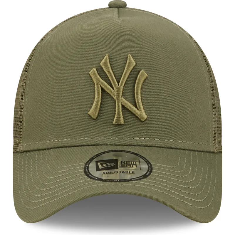 petten-gebogen-groen-snapback-a-frame-tonal-mesh-van-new-york-yankees-mlb-van-new-era petten-gebogen-groen-snapback-a-frame-tonal-mesh-van-new-york-yankees-mlb-van-new-era