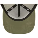 petten-gebogen-groen-snapback-a-frame-tonal-mesh-van-new-york-yankees-mlb-van-new-era