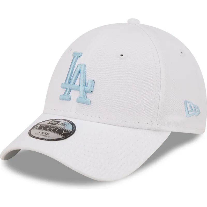 petten-gebogen-wit-verstelbaar-voor-kinderen-9forty-league-essential-van-los-angeles-dodgers-mlb-van-new-era petten-gebogen-wit-verstelbaar-voor-kinderen-9forty-league-essential-van-los-angeles-dodgers-mlb-van-new-era