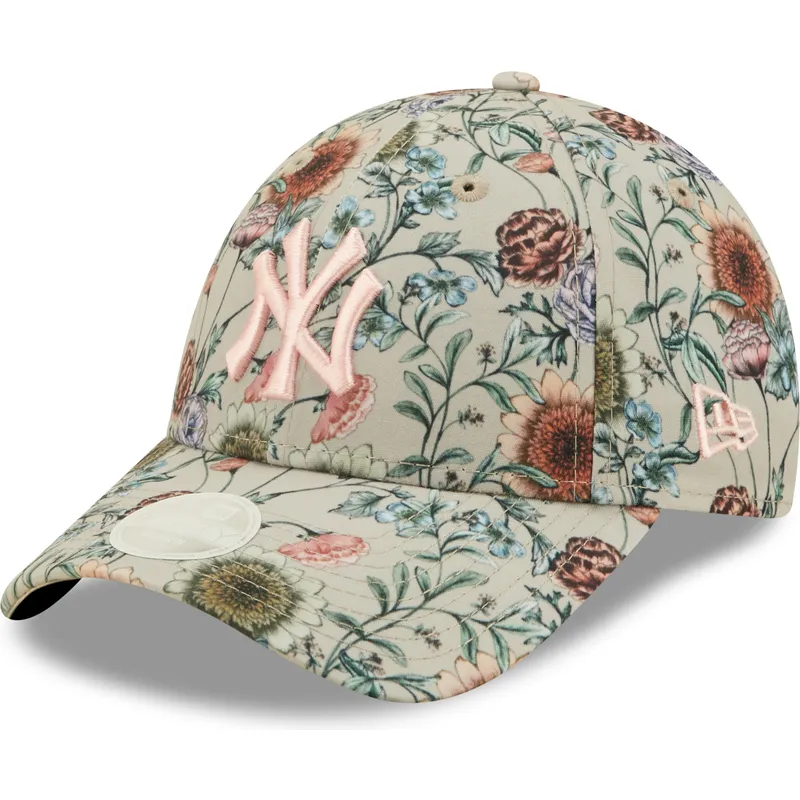 petten-gebogen-beige-verstelbare-band-9forty-all-over-print-floral-van-new-york-yankees-mlb-van-new-era petten-gebogen-beige-verstelbare-band-9forty-all-over-print-floral-van-new-york-yankees-mlb-van-new-era